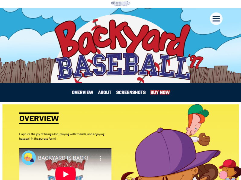 BackyardSports.com screenshot